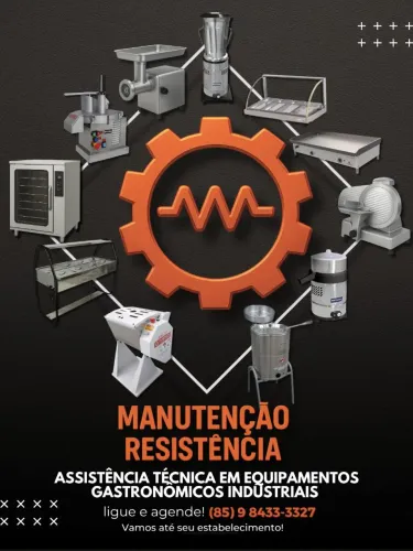Manutenção em Equipamentos Industriais (panificação, lanchonete, frigorífico, restaurante)
