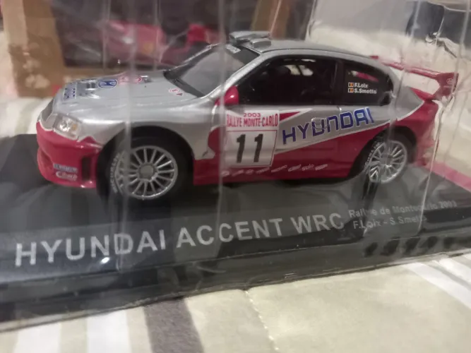 Miniatura Hyundai Accent WRC 2003 escala 1:43