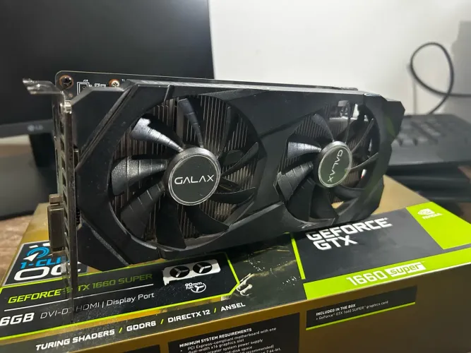 Placa de vídeo gtx 1660 super galax 6gb