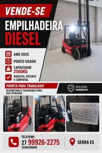 Empilhadeira 2.5 tonelada