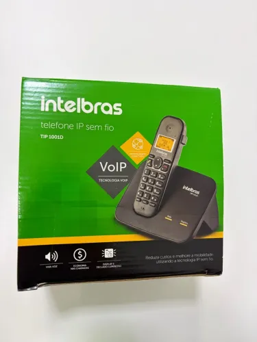 Telefone Ip Sem Fio Dect Tip 1001d Intelbras