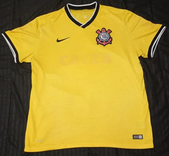 Camisa Corinthians Nike 2014 amarela