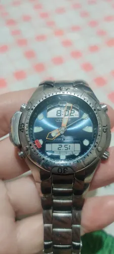 Citizen Aqualand funcionando normalmente todo em aço inox quartz