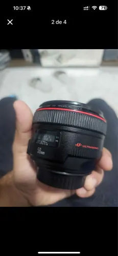 Cânon 50 mm 1.2L