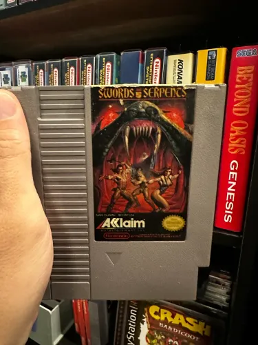 Sword and Serpents NES Original