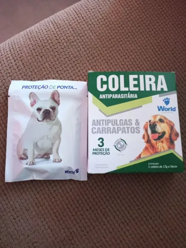 Coleira antipulga e carrapatos 