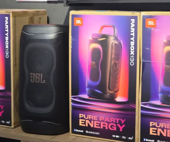 Caixa de Som JBL PartyBox 130 Original - Lacrada (200W RMS)