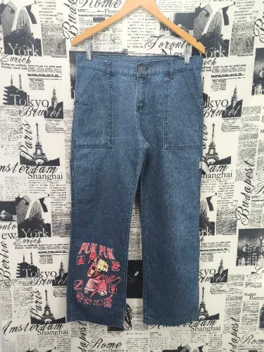 Calça Jeans Hip Hop Puk Puk Tam 40 Cód 4565 Usado/Original