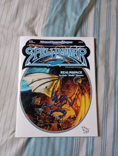 Livro rpg Ad&D 2e Spelljammer Realmspace