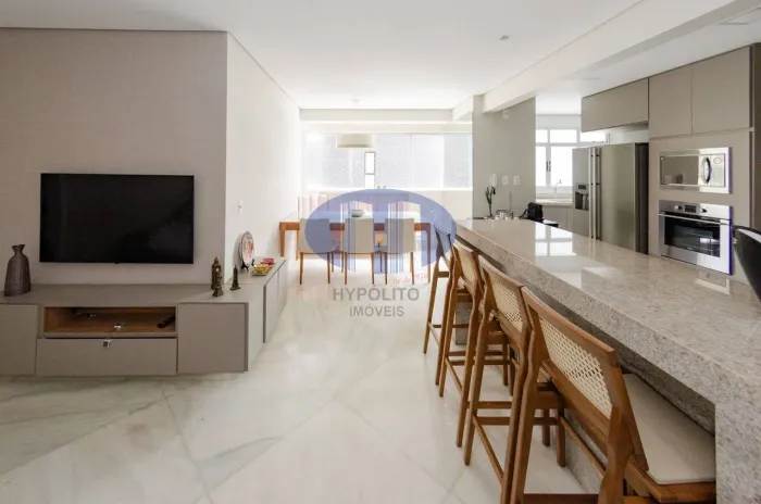 Apartamento mobiliado com 3 dormitórios à venda, 129 m² por R$ 1.400.000 - São Pedro - Bel