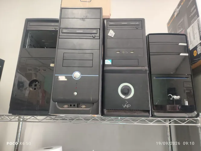 Gabinetes CPU Usados Diversos 