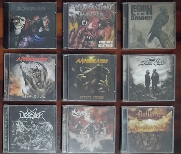 CDs Thrash Metal Promoção LEIA