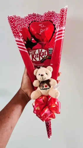 Buquê chocolate e mimo para o dia dos namorados