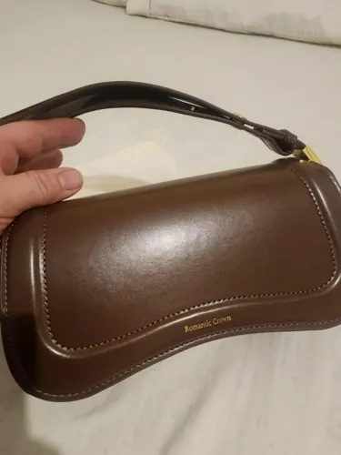 Bolsa Romantic Crown - Preta e Marrom - Nova, na caixa e com dust bag.