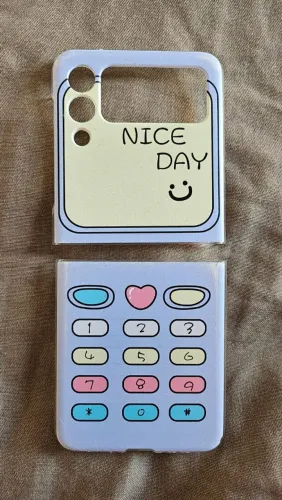 Capa case z flip 3 Nice day