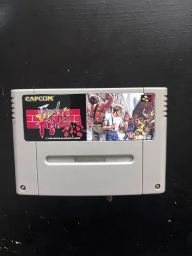 Final Fight - Super Nintendo (SNES/SFC) Original - Relabel