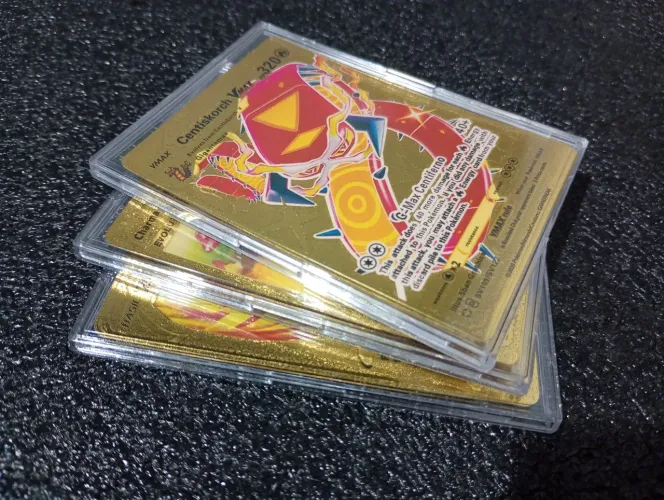 Protetores de cartas de pokémon Novas