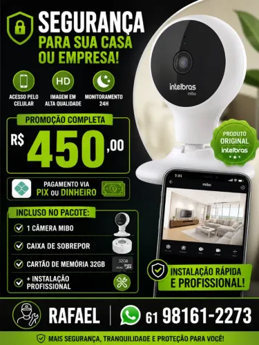 Câmera Mibo Intelbras 