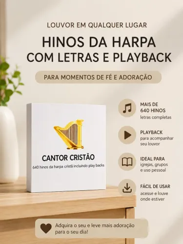 ? Hinos da Harpa com Letras e Playback - Fácil Acesso