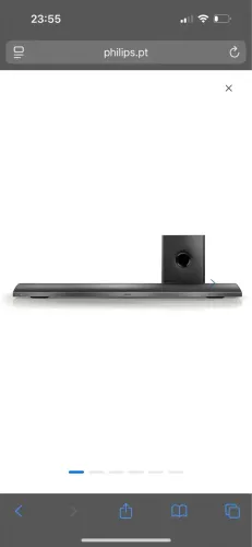 Soundbar home cinema speaker philips home theater css5121