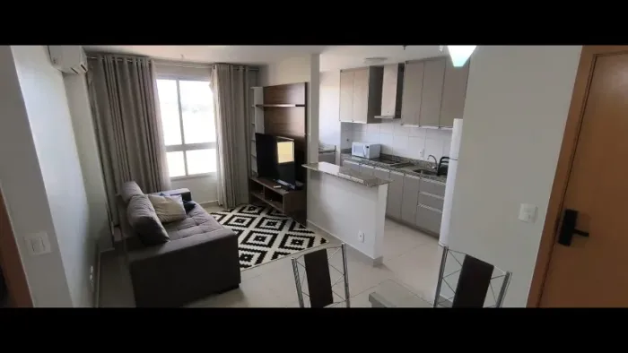 APARTAMENTO MOBILIADO DE ALTO PADRÃO 1 QUARTO CONCEPT BOUTIQUE RESIDENCE - ÁGUAS CLARAS