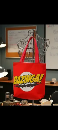 Ecobag Artesanal Premium Bazinga / The BigBangTheory