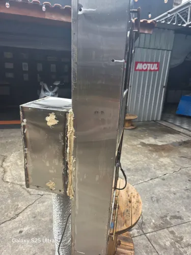 Coifa aço inox 2 motores  220v 