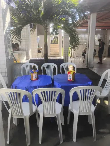 Toalha de mesa para festa $5,00(locação)