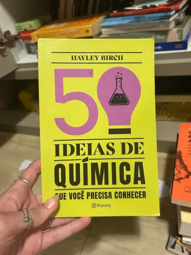 livro 50 ideias de química que você precisa conhecer