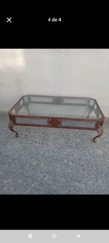 Mesa de centro ferro batido