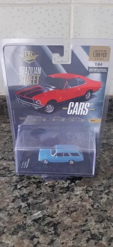 Miniatura carro chevrolet opala caravan 1976 ( escala 1:64 da br classics )