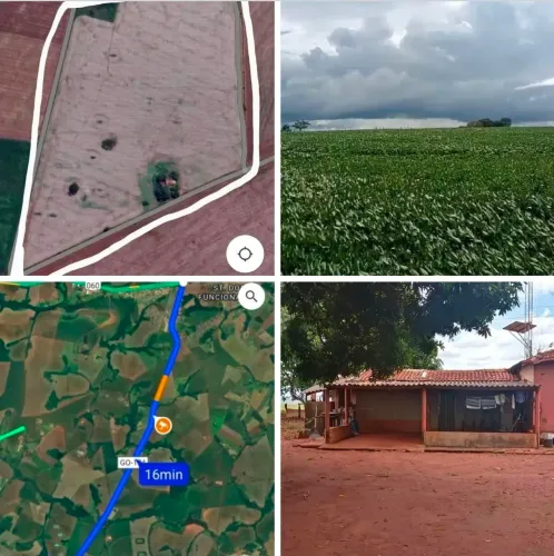 3,5 alqueires por 4.5 milhões a 16kms de Rio Verde go