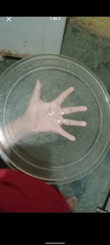 Prato de microondas grande