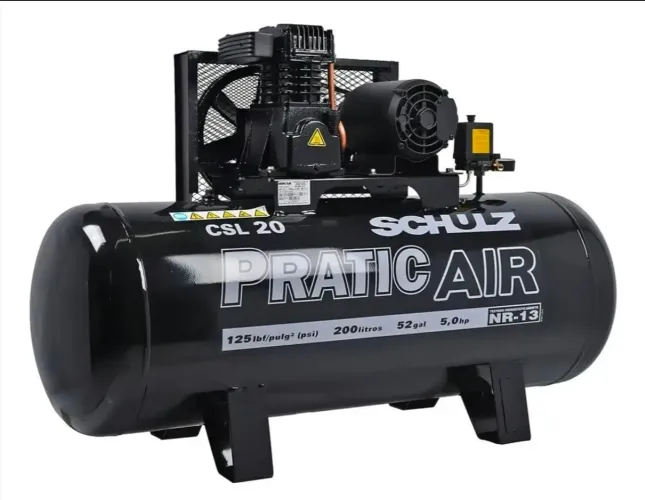 Compressor 20 pés 200L - Schulz 