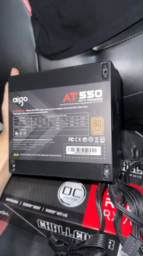 FONTE 550W 80 PLUS BRONZE