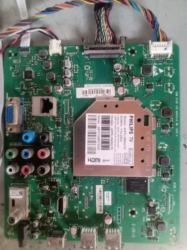 Tv Philips 42pfl3508g/78 placas boas tela trincada