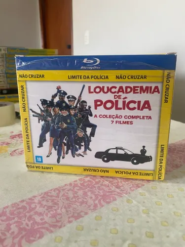 Box em Bluray Loucademia de Polícia