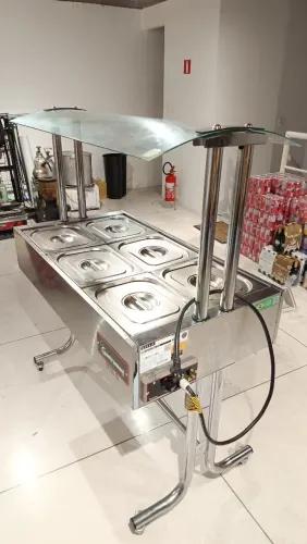 Buffet aquecido Gastromaq