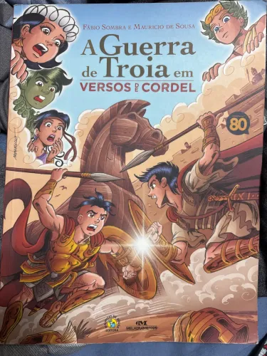 Livro A Guerra de Tróia em versos de Cordel