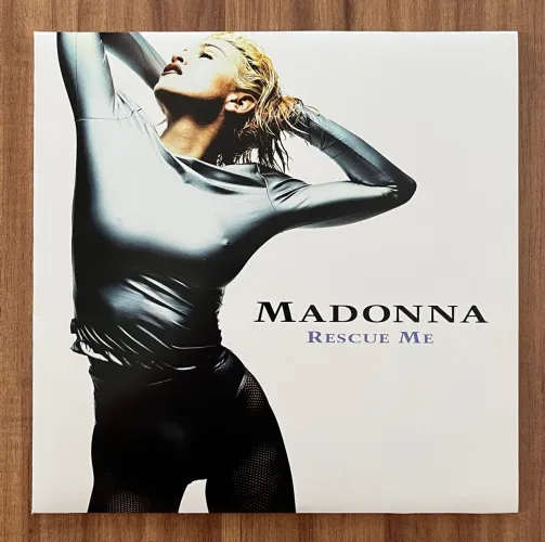 Madonna Vinil Rescue Me Capa De vinil ( Apenas Capa)