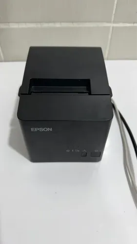 Impressora Epson TM T20X - Nova - Pouco Usada - Acompanha Caixa de Bobina