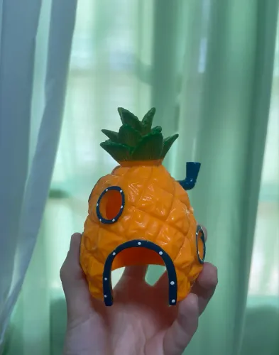 Casa Bob Esponja Aquário 