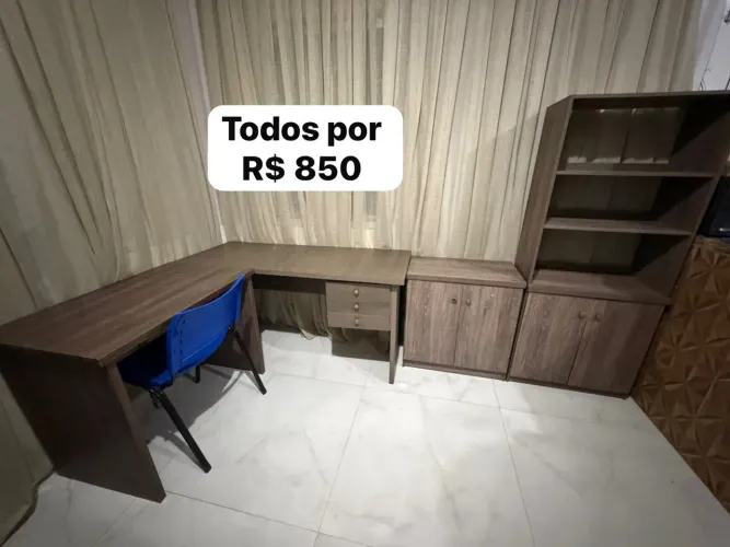 móveis de escritório todos por 850