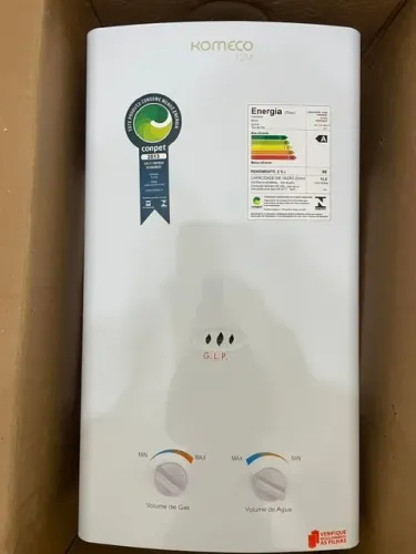 AQUECEDOR A GÁS GLP PARA AGUA KOMECO KO 12