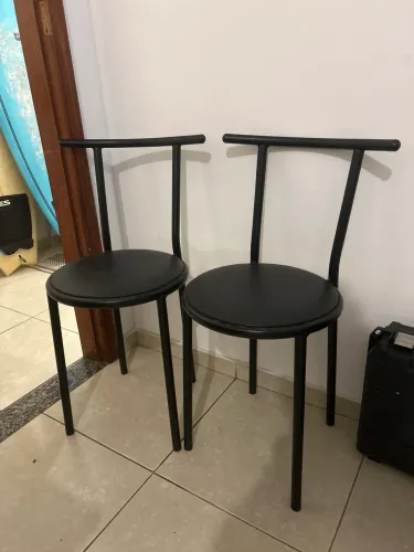 Cadeiras de ferro