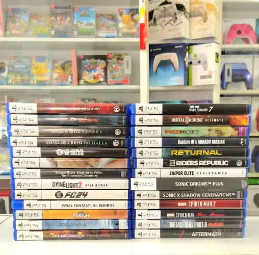Diversos jogos usados PS5 - Preços Imbatíveis!