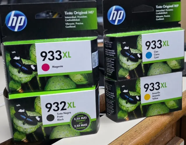 KIT CARTUCHOS HP 932XL/933XL PARA IMPRESSORAS MODELO *  *