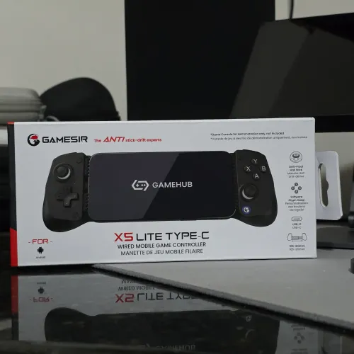 Controle Mobile Gamesir X5 Lite Preto/Verde