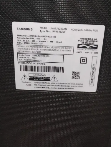 Televisão Samsung 52 polegadas 