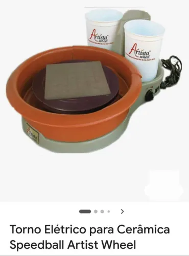Torno para cerâmica 